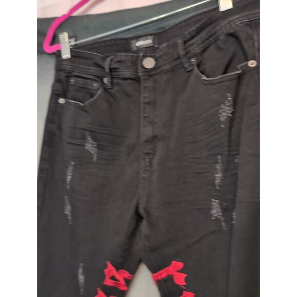 NovaMen Ruthless Men's Distressed Jeans Size 32(201) - Picture 3 of 8